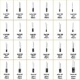 thumbnail image 2 of 500x 24 Types Electrolyte Capacitor Capacitors Assortment 0.1-1000UF Set, 2 of 5