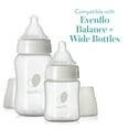thumbnail image 5 of Evenflo Balance + Wide Neck BPA-Free Silicone Medium Flow Baby Bottle Nipple, 3 Months+, 6ct, 5 of 10
