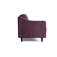 thumbnail image 4 of Sofá Cama Makora Ilios Con Memory Foam, Color Morado, Velvet Respaldo Reclinable De 3 posiciones., 4 of 8