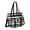 01Black, variant on Clear Tote Bag, Waterproof Transparent Tote with Detachable Strap for Beach Travel