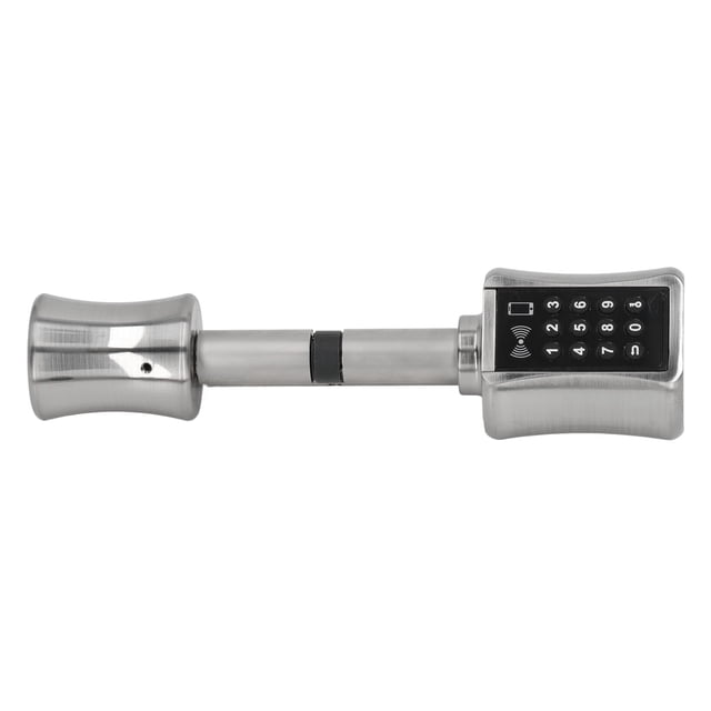 Door Lock Brass Core Keyless Electric Lock Anti Peep With Emergency Interface For Home