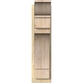 thumbnail image 2 of Ekena Millwork 8"W x 20"D x 32"H Merced Rough Sawn Traditional Outlooker, Douglas Fir, 2 of 4
