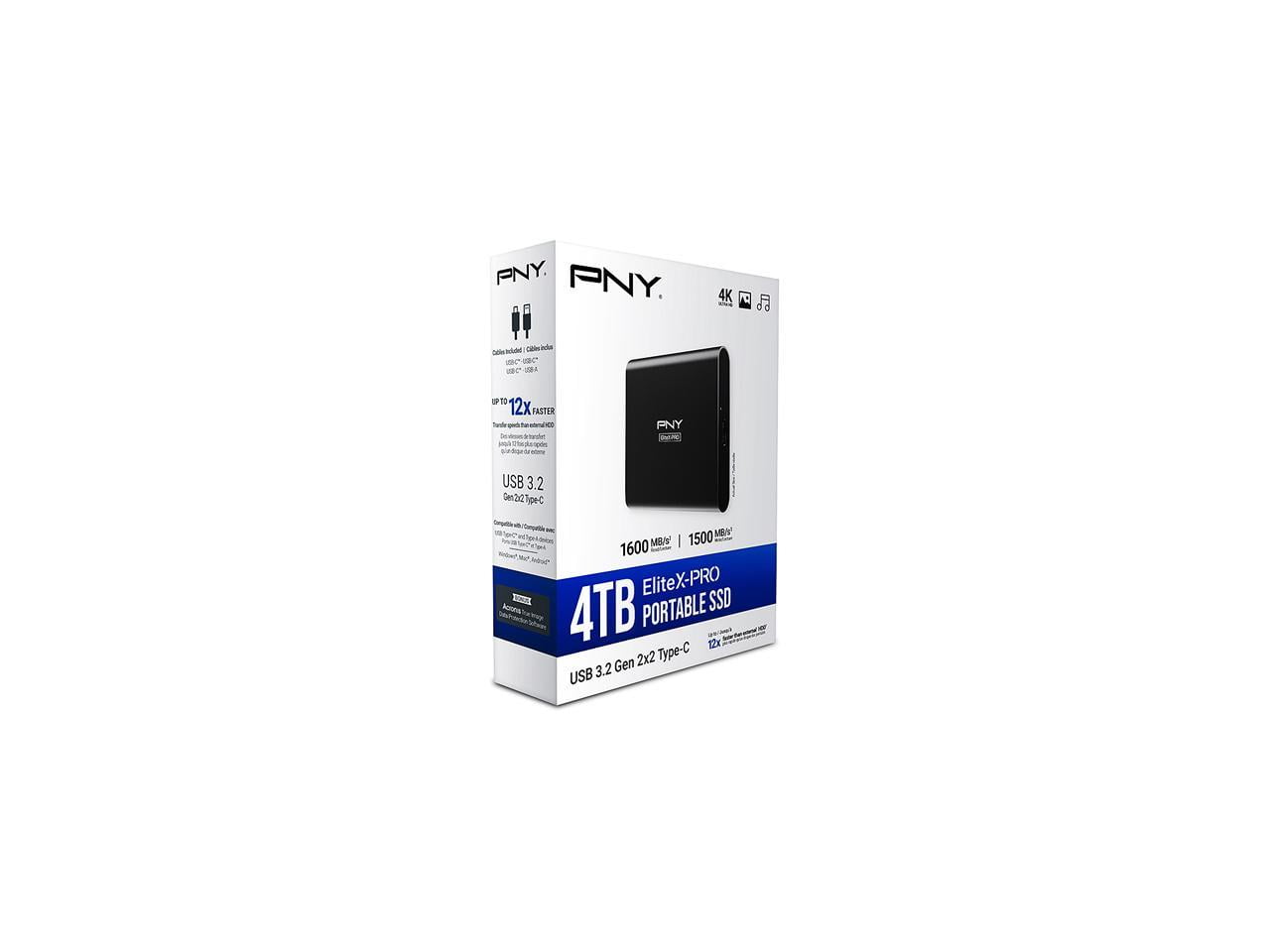 PNY SSD Externe EliteX- PRO Type-C 3.2 1TB – YAHYAOUI SHOP