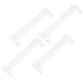 thumbnail image 4 of 4pcs Plastic Vertical Blind Dust Cover Clear Valance Return Corner Adapter Blinds Parts, 4 of 8