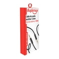 thumbnail image 2 of Cable Auxiliar 3.5 mm DupliMax 1.5 m Negro, 2 of 4