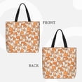 thumbnail image 3 of Xecao Corgi Animal for Tote Bag: spacious with inner pockets, ideal for work, shopping, or travel., 3 of 9