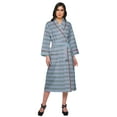 thumbnail image 1 of Moomaya Printed Bath Robe Girls Sleepwear Cotton Long Nightwear Loungewear, 1 of 6