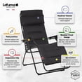 thumbnail image 2 of Lafuma Futura Air Comfort Fauteuil Inclinable d'Intérieur et d'Extérieur à Gravité Zéro, Acier, 2 of 6