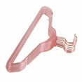 thumbnail image 1 of Clothes Racks,10Pcs Clothes Hangers Plastic Transparent Glitter Hanger Storage Hanging Clothes Support Optimal Efficiency, 1 of 12