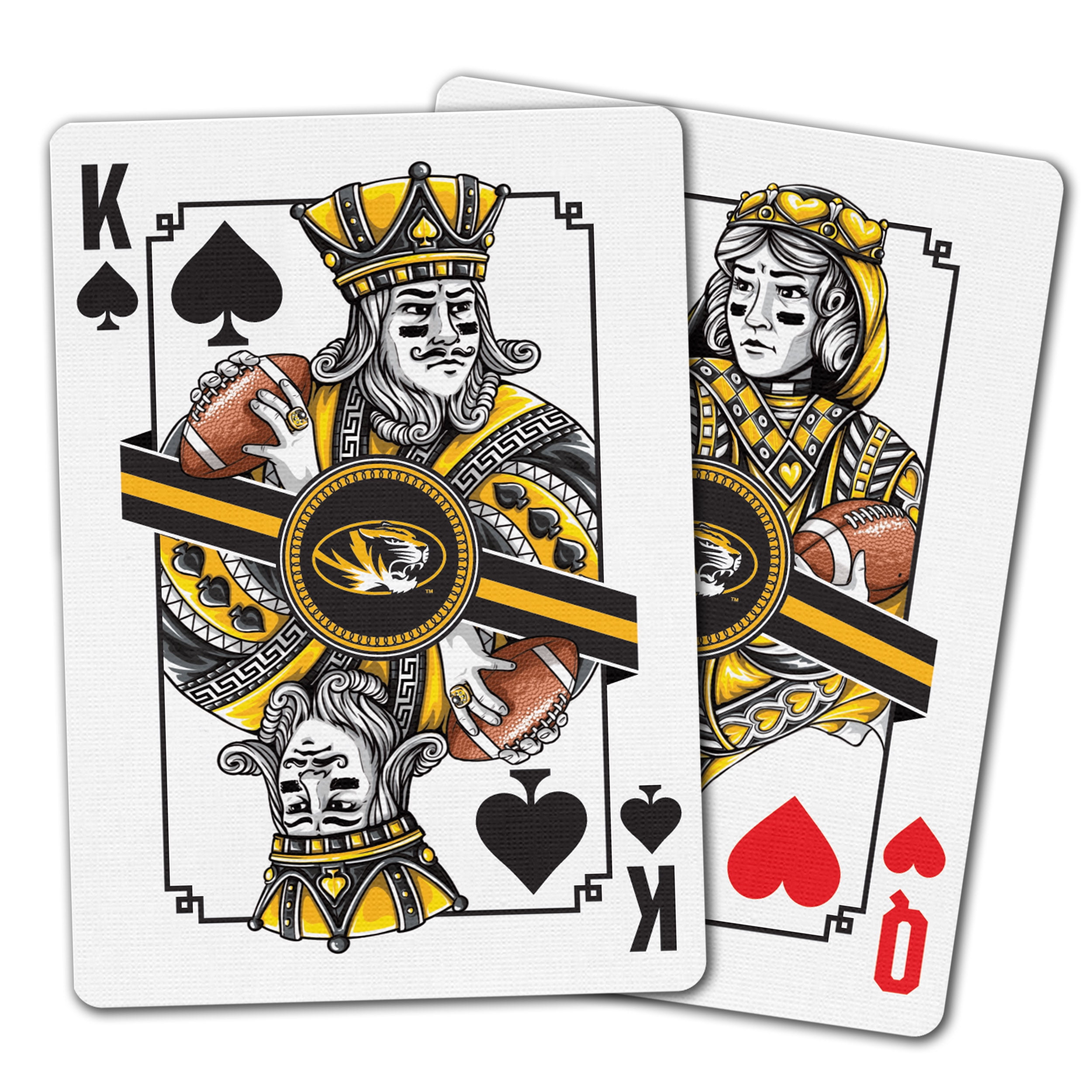 YouTheFan NCAA Missouri Tigers Classic Series Playing Cards