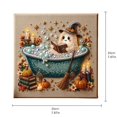 thumbnail image 3 of Halloween Diamond Art Kit, Spooky Witch & Ghost Design, 5D Diamond Painting Canvas for Adults, Halloween Home Decor & Party Crafting Gift 1 Pack, 3 of 4