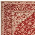 thumbnail image 5 of SAFAVIEH Beach House Stanice Medallion Indoor/Outdoor Area Rug, Red/Creme, 8' x 10', 5 of 7