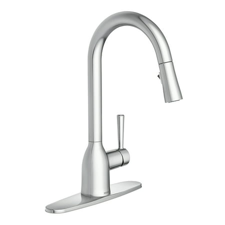 Moen Adler Chrome Single Hole One-Handle Pull Down Kitchen Faucet, 87233