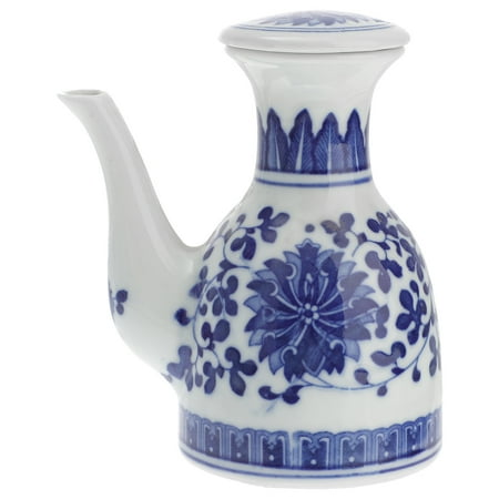 

Seasoning Storage Pot Ceramic Vinegar Container Soy Sauce Storage Jar Oil Holder