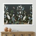 thumbnail image 3 of Designart 'Chinoiserie With Peonies and Birds IV' Traditional Framed Art Print, 3 of 4