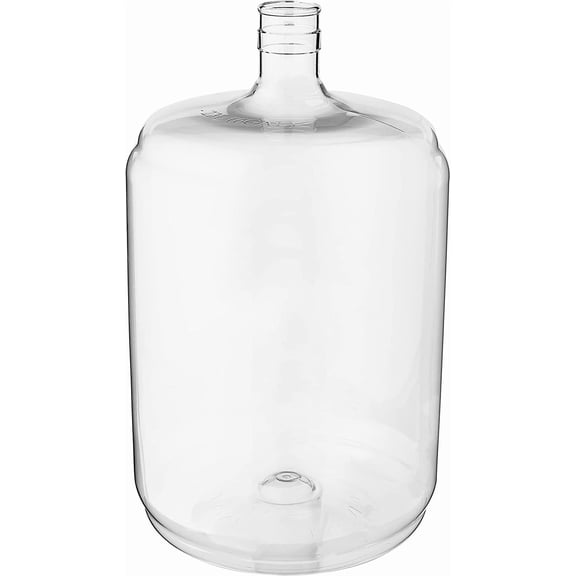 FastRack PET 6 6 Gallon Plastic Carboy, Clear