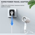 thumbnail image 4 of jovati Travel Charger for Multiple Devices Travel Charger Multifunctional Charging Base 2Usb Conversion Socket Plug British Standard Australian Standard European Standard Us Standard Universal, 4 of 8