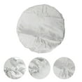 thumbnail image 3 of Unique Bargains 1 Pc Women Double Layer Shower Cap Hair Cap for Bathroom Vacation Travel Gray, 3 of 3