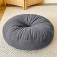 thumbnail image 6 of Anckoeil Round Corduroy Floor Seat Cushion, Soft Non-Slip Pouf Chair Pad Cushion for Living Room, Bedroom & Yoga, 6 of 6
