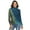 Christmas Tree Background, variant on Christmas Candy Pattern Women's Turtleneck Sweater Long Sleeve Ribbed Fitted Turtle Neck Casual Fall Winter Collection Top S