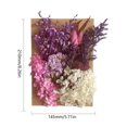thumbnail image 1 of Artesanías Prensadas Flores prensadas secas para moldes de resina A5 Flores secas naturales Vela de bricolaje (E) Hugtrwg Libre de BPA, 1 of 4