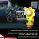 thumbnail image 4 of Kids Car Bubble Machine Toys Vibrant Led Colors 3 Levels Adjustment for Car, 4 of 4