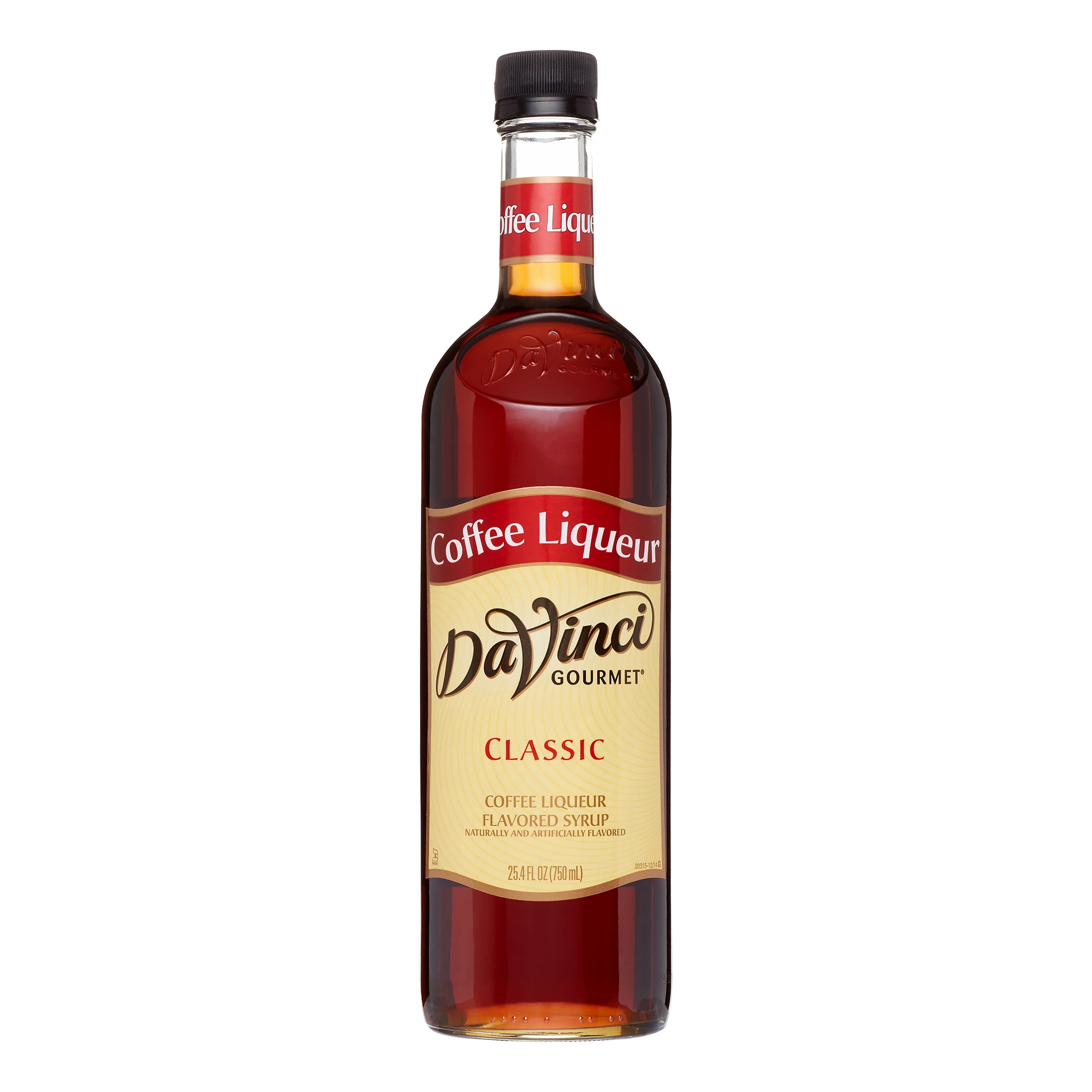 Da Vinci Classic Syrup, Coffee Liqueur, 750 mL (Glass)