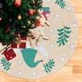 thumbnail image 5 of Coolnut 35.4" Christmas Cute Bear Christmas Tree Skirt, Soft Christmas Tree Mat Merry Xmas Tree Skirt Ornaments for Indoor Outdoor Farmhouse Holiday Party Decoration, 5 of 6