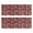 Maroon Footballs Pattern, variant on Kitchen Rugs Sets Of 2,Maroon Footballs Pattern Anti Fatigue Kitchen Mat Rugs Non Slip Washable,Decorative Kitchen Floor Mats for Kitchen,Sink,Laundry,17"X47"