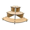 thumbnail image 5 of Table Display Stand Corner Rack Portable Shelf for Trade Shows Retail Displays Countertops, 5 of 7