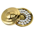 thumbnail image 2 of Gold Premium Communion Tray – Stainless Steel 32-Cup Communion Ware for Churches, 2 of 4