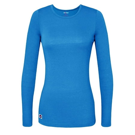 Mermaid Womens Long Sleeve - Sivvan Womens Comfort Long Sleeve T-Shirt / Underscrub Tee