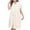 zb-Beige, variant on Hvyesh Womens Fleece Bathrobe Short Sleeve Belted Spa Hotel Dressing Gown Soft Towel Robes for Women
