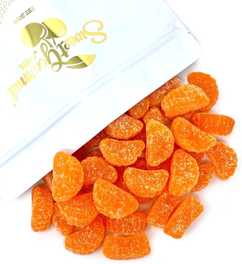 SweetGourmet Jelly Orange Slices Bulk Candy 3 Pounds