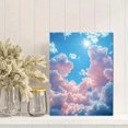 thumbnail image 2 of Qisvanset Framed Canvas Wall Art, 12x16 Inch Pastel Cloudscape Dreamy Sky Home Nursery Art, 2 of 5