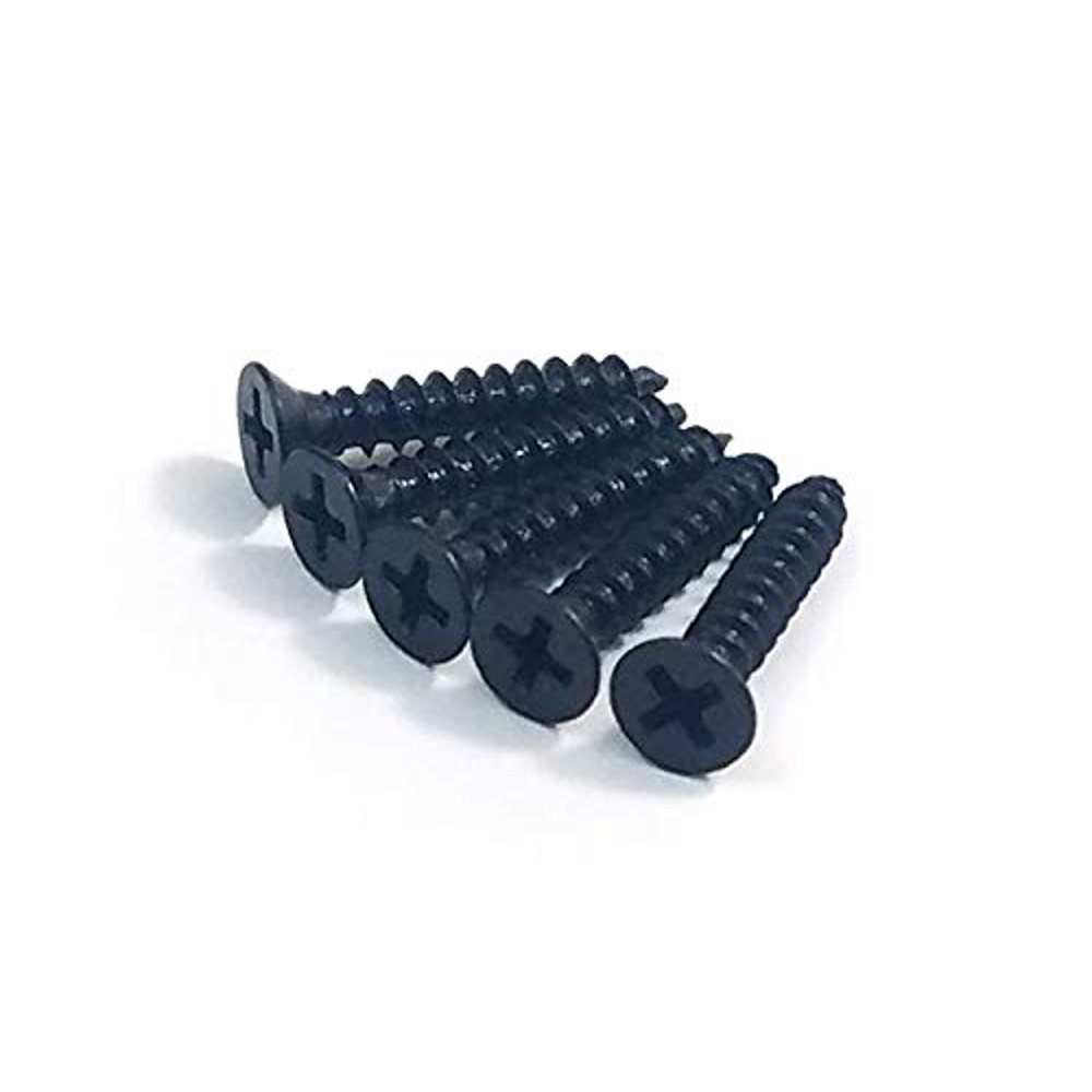 Oil Rubbed Bronze Wood Screws 9 x 1" inch 24 Pack