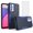 Blue, variant on Phone Case for Samsung Galaxy A23 5G/4G with Tempered Glass Screen Protector Cover and Slim Rugged Hybrid Dual Layer Film Hard Cell Accessories Protective Gaxaly A 23 23A 6.6 Women Men Purple
