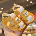 thumbnail image 4 of HUANBAI Baby 2024 Little Sandals Walking Shoes Soft Sole Baotou Shoes 12-15 Months, 4 of 6