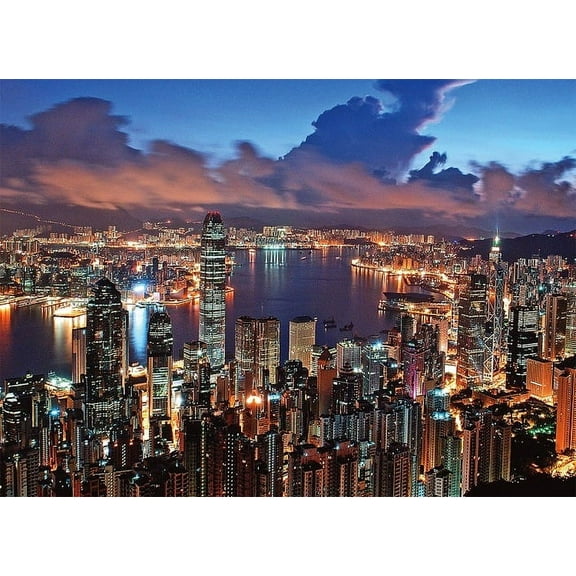 HONG KONG NIGHT SCENE PUZZLE L