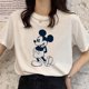 thumbnail image 1 of Disney Mickey Mouse 90s Harajuku T Shirt Women Fashion Trend Comfy Casual Tops Tumblr Streetwear Female Clothes Free ShippingL Gao Jinjia LED, 1 of 2