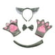 thumbnail image 1 of Conjunto de 4 piezas de disfraz de animal con diadema para niños, disfraces de Halloween y cosplay. Adulto, 1 of 9