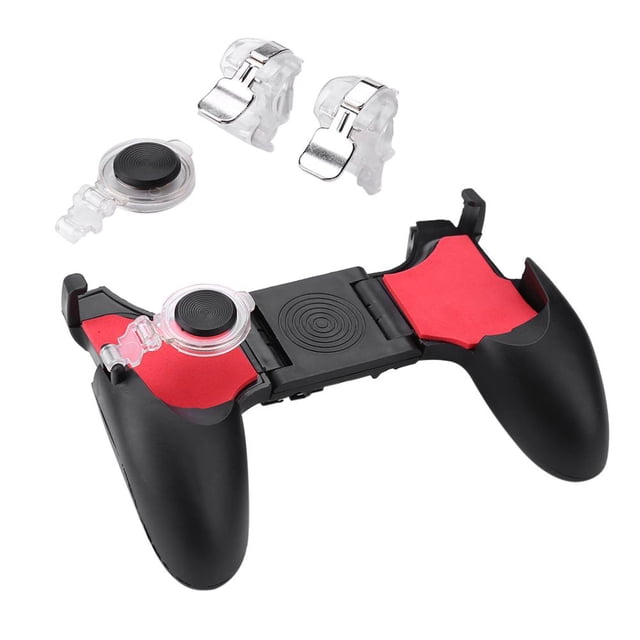 5 en 1 Teléfono Gamepad Controller L1 R1 Fire Shooter Botones Manija para PUBG Likrtyny Accesorios electrónicos