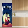 thumbnail image 2 of Halloween Door stickers Fridge Magnets Door Decorations Horror and Weird Window Door Cover Photo Posters Banner Backdrop Halloween Wallpaper Sticker for Front Door Porch, 2 of 15
