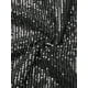 thumbnail image 5 of Agnes Orinda Blusas de Talla Grande para Mujeres con Lentejuelas Brillantes de Manga 3/4 y Cuello Redondo, Blusa de Fiesta con Brillo 2025 1X Negra, 5 of 6