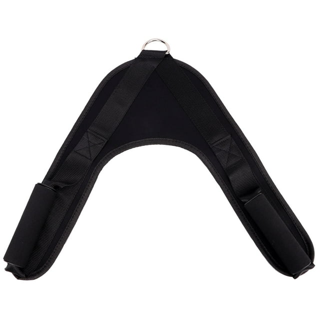 Ab Crunch Arnés Correa para hombro Cinturón Entrenamiento Cable Máquina Accesorio para gimnasio Corto Sharpla Arnés Crunch Abdominal