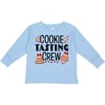 thumbnail image 3 of Inktastic Christmas Cookie Tasting Crew with Holiday Cookies Boys or Girls Long Sleeve Toddler T-Shirt, 3 of 5