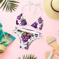 thumbnail image 6 of Grape Detachable Sponge Bikini Set with Adjustable Strap, Two-Pack - Ideal for Beach and Pool Parties!, 6 of 6