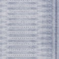 thumbnail image 2 of HomeRoots 625809 10 x 14 ft. Blue & Ivory Geometric Washable Transitional Indoor & Outdoor Rectangle Area Rug, 2 of 5