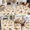 thumbnail image 5 of Non-Slip Rug Pad Rugs Western Cowboy on Horse Rectangle Area Rugs 5x7Ft Soft Carpet Pads for Living Room Kids Room, Watercolor Desert Art, 5 of 9