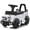 White, variant on Track Seven Ride-On Push Car for Toddlers, Licensed Mercedes-Benz Unimog Sliding Car w/Steering Wheel, Under Seat Storage, Foot-to-Floor Ride On Toy for Boys & Girls Aged 1-3 Years, Pink